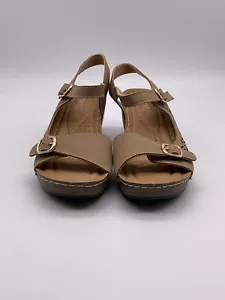 Patrizia by Spring Step Shantay Wedge Sandal Women’s Size 8 Tan/Brown - Picture 1 of 8