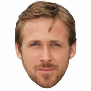 Ryan Gosling Celebrity Mask, Flat Card Face - Picture 1 of 3