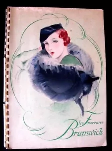 Brunswick Catalogue Fourrures Années 30 Vison Astrakan Poulain Renard Murmel - Picture 1 of 1