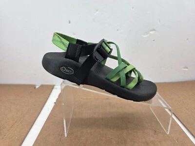 Sandalias Chaco Vibram Yampa para mujer 8 verde lima con tiras sendero senderismo zapatos acuáticos Foto 1 de 4
