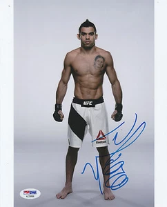 RENAN BARAO SIGNED AUTO'D 8X10 PHOTO PSA/DNA COA UFC 169 165 WEC NOVA UNIAO D - Picture 1 of 1
