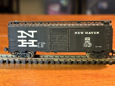 N Scale Minitrix New Haven 40’ Boxcar with Rapido Couplers Not In Case - Image 1 of 4