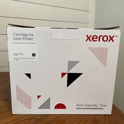 Xerox CC364A LaserJet Toner Cartridge 黑色 墨粉&激光打印机碳粉 — 第 1/4 张图片