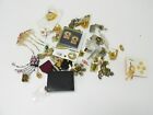 Lot of Military Pins Mix Medals Lapel and Other Mix Jewelry New and Used