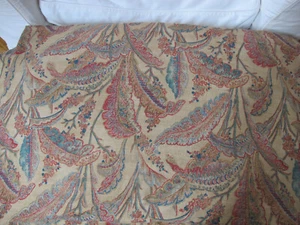 Ralph Lauren Full /Queen Coco Palm Leaf Duvet Cover &1 Euro Sham. 100% Cotton. - Picture 1 of 6