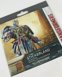 120pc Transformers Autobots Micro Autocoolant Sticker Pack Booklet Pad - Picture 1 of 10