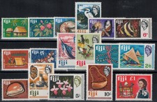 FIJI 1968 Ordinari - Definitives 17 v