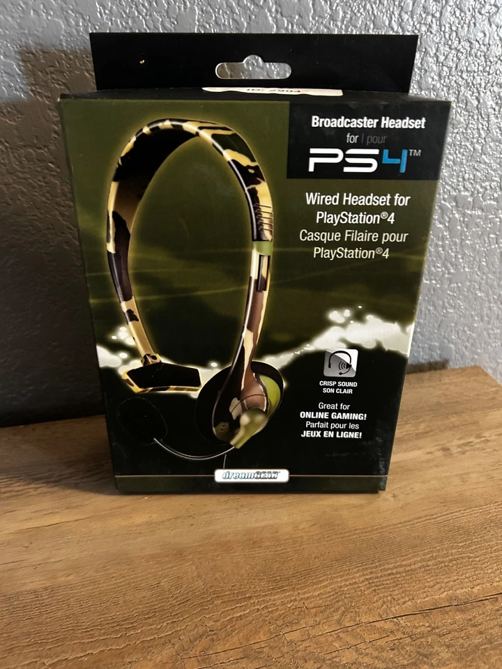 NUEVO ASIENTO CON CABLE DREAM GEAR PS4 PARA JUEGOS EN LÍNEA PLAYSTATION  Foto 1 de 4