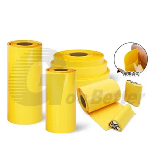 Paquete de batería de radiocontrol envolvente térmica de PVC amarillo de 7 mm - 180 mm LiPO NiMH NiCd - Imagen 1 de 11