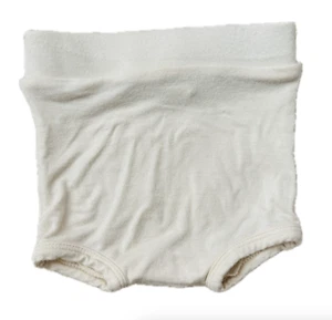 Cubierta de pañal The Woods de Kate Quinn Ivory Bloomers 0-3 meses marfil madera de haya Mo - Imagen 1 de 3