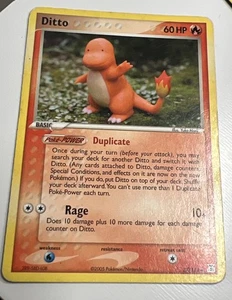 Pokemon TCG - Ditto - (Charmander) 37/113 Delta Species - Picture 1 of 13