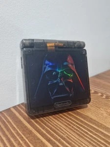 Star Wars Darth Vader GBA SP Gameboy Advance Console Nintendo IPS Screen Vintage - Picture 1 of 5
