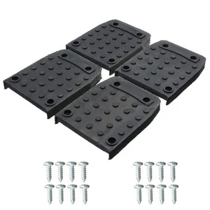 Stilt Sole Anti-Slip Pads for Drywall, 4pcs Construction Tripod Mat with Scre... - Picture 1 of 7