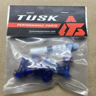 Kit de pernos de piñón Tusk Titanium motocicleta moto MX 2119380001 Foto 1 de 4