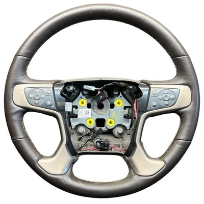 2018 GMC Yukon Denali Steering Wheel 15 16 17 18 19 20 OEM 84483788 Foto 1 de 4