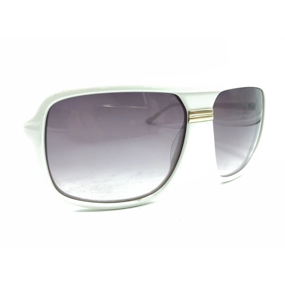 Gafas de sol cuadradas Sabre Die Hippy blancas aviador lentes púrpuras diseñador hombres mujeres Foto 1 de 4