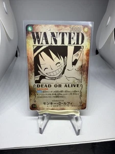 Monkey D. Luffy (WANTED SP Alt Art) OP13-118 SEC Carrying on His Will - Japanese - Picture 1 of 7