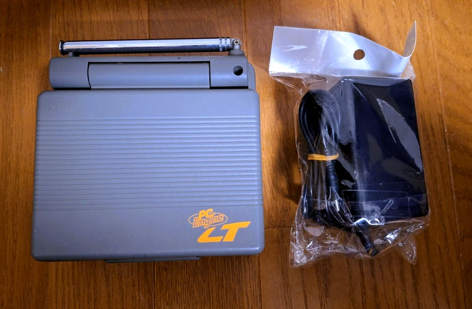 PC Engine LT PI-TG9 Console Japan *GOOD CONDITION w/rare adapter + Read desc* - Image 1 of 4