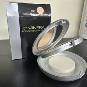 Nueva base en polvo húmedo/seco Miljo Corp. Sorme acabado mineral citrino desnudo # 40 - Imagen 1 de 5