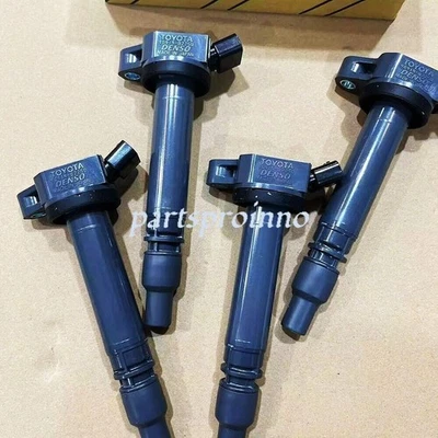 4x GENUINE Ignition-Coil DENSO 673-1309 90919-02250 90919-A2005 For Toyota Lexus — 第 1/4 张图片