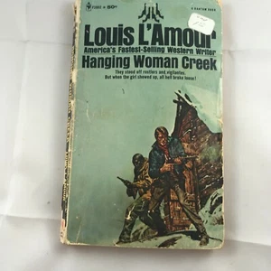 1964 HANGING WOMAN CREEK Paperback Book by LOUIS L'AMOUR - Picture 1 of 3