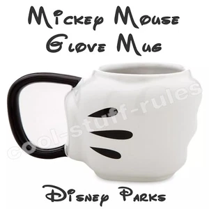 Taza con guantes de Mickey Mouse de los parques de Disney - Taza de café de cerámica - Nueva en caja - Imagen 1 de 6