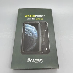 Funda protectora impermeable de cuerpo completo resistente Beasyjoy iPhone 6/6S amarilla - Imagen 1 de 6