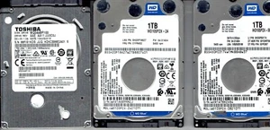 1 hard disk 2.5 1tb WD WD10SPZX - TOSHIBA MQ04ABF100 SLIM PS3, PS4,XBOX,NAS DVR - Foto 1 di 3