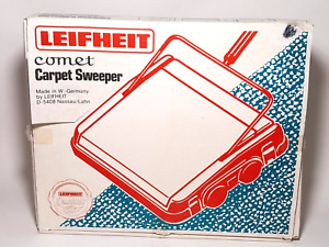Vtg Leifheit Comet Carpet Sweeper Floor Brush Made in Germany NEW Open Box