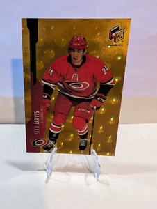 2021-22 Upper Deck Extended HoloGrFx Rookies HG-9 SETH JARVIS GOLD - Picture 1 of 2