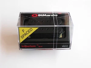 DiMarzio F-spaced Imperium Neck Model Black W/Black Poles DP 271F - Picture 1 of 1