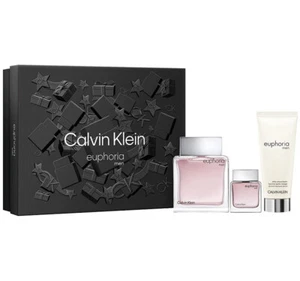 Euphoria Calvin Klein 3 Pcs Set Men 3.4 oz Edt Spray & Mini & After Shave Balm - Picture 1 of 3
