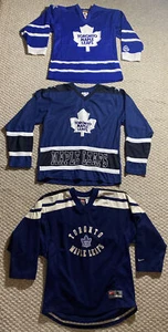 Toronto Maple Leafs Jersey Lot Nike Koho Mighty Mac Sports Youth - Picture 1 of 12
