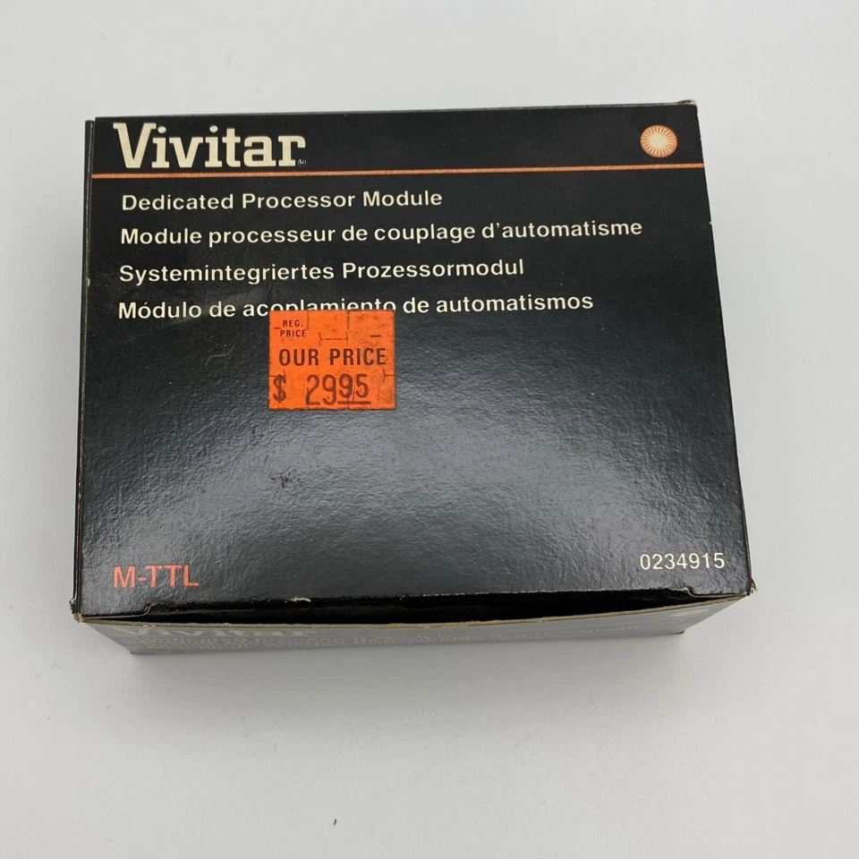 Vivitar Dedicated Processor Module PM/M-TTL - Image 1 of 2