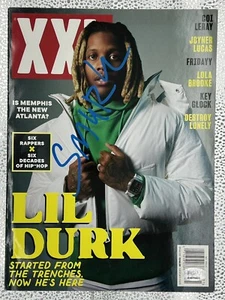LIL DURK SIGNED XXL MAGAZINE KING VON THE VOICE AUTOGRAPH - PSA/DNA COA - Picture 1 of 3