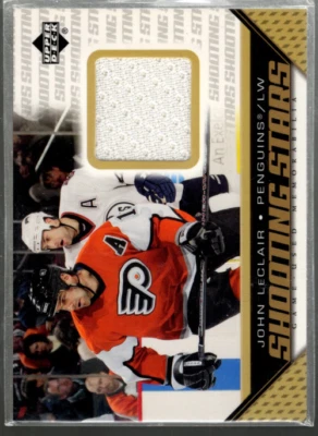 A2319- 2005-06 Upper Deck Shooting Stars Jerseys #SJL John LeClair Jersey -NM-MT - Image 1 of 2