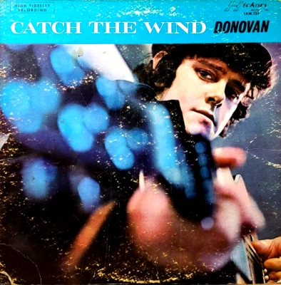 DONOVAN CATCH THE WIND LP 1965 MONO ORIGINAL PRESS (VINYL G+ / JACKET G+) - Image 1 of 3