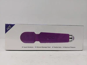 Niumowa Therapeutic Personal Massager, Handheld Cordless, 8 Speeds, USB Recharge - Picture 1 of 5