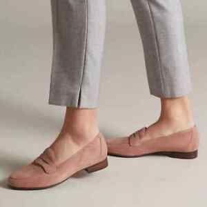 Carks Un Blush Go Rose Leather Loafer Slip On Closed Toe NWT 9.5 M Suede