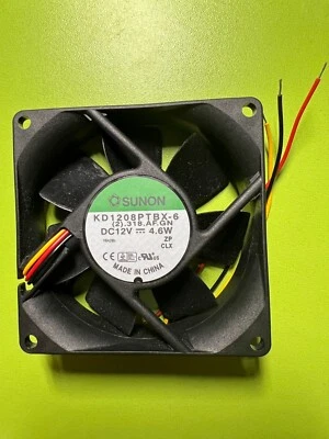 SUNON KD1208PTBX-6 original fan, industrial,pc,high power oem part,Lot 25pcs - Image 1 of 2