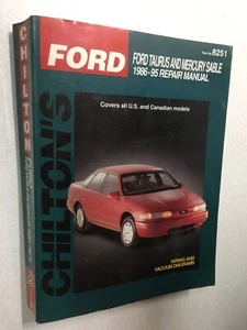 Chilton 8251 Ford Taurus Sable Repair Manual (1986-95) - Picture 1 of 1