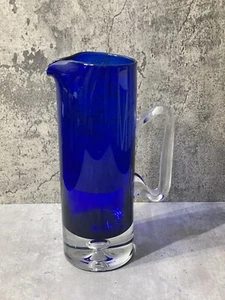 Block Stockholm Martini Cocktail Pitcher Barware In Cobalt Blue - Picture 1 of 9