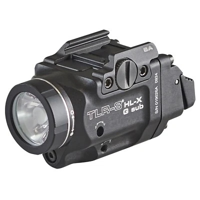 Streamlight TLR-8® HL-X G Sub Light w/Green Laser for Springfield Hellcat #69479 - Image 1 of 4