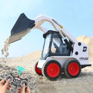 RC Skid Steer Loader 1/14 11 Channel Remote Control Bulldozer Crawler with Light - Picture 1 of 6