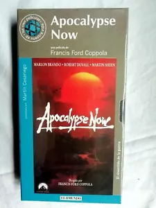 Apocalypse Now VHS Tape Francis Ford Coppola Marlon Brando Robert Duvall - Picture 1 of 3