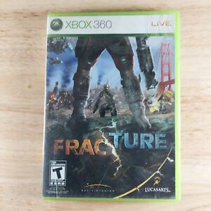 Fracture (Microsoft Xbox 360, 2008) Game and Case Only