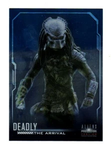 ALIENS VS PREDATOR REQUIEM MOVIE DEADLY FOIL INSERT CARD D1 - Imagen 1 de 2