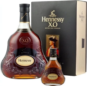 Hennessy X.O. Cognac + Gratis Miniatur 0,05 L in Geschenkbox - 40 % Vol./ 0,75L - Bild 1 von 1