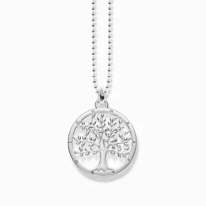 Thomas Sabo Sterling Silver Tree Of Love Necklace - Picture 1 of 4
