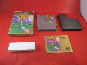 Side Pocket (Nintendo NES) COMPLETE w/ Box manual game WORKS!